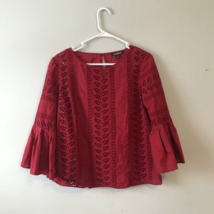 🚫 SOLD 🚫 Express Boho Top